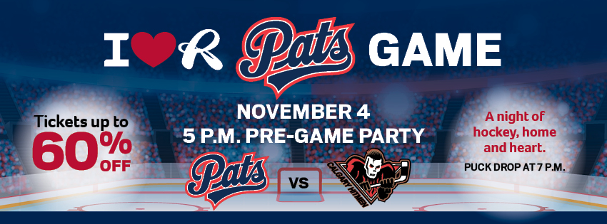 I Love Regina Pats Game