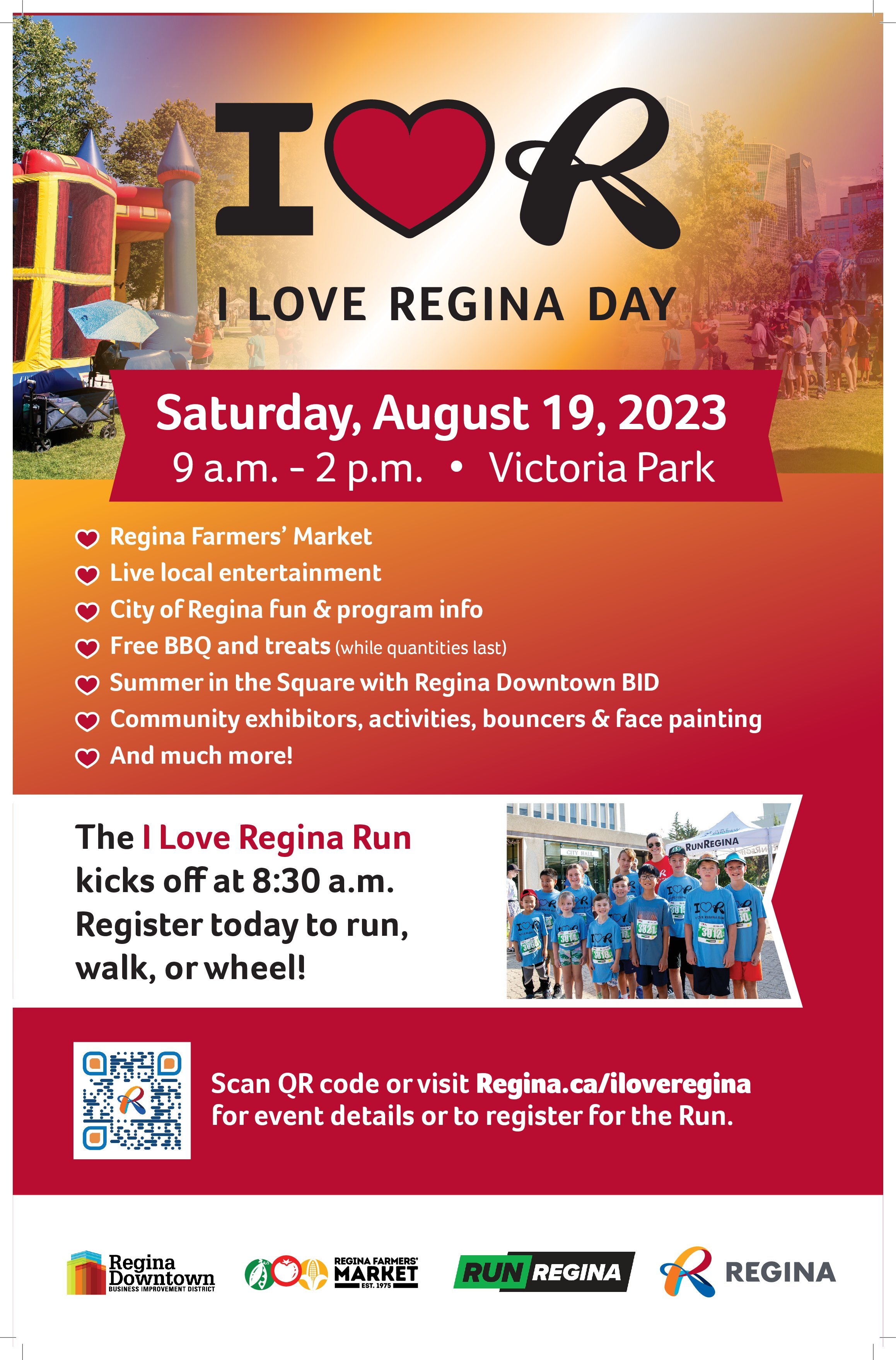 I Love Regina Day Poster