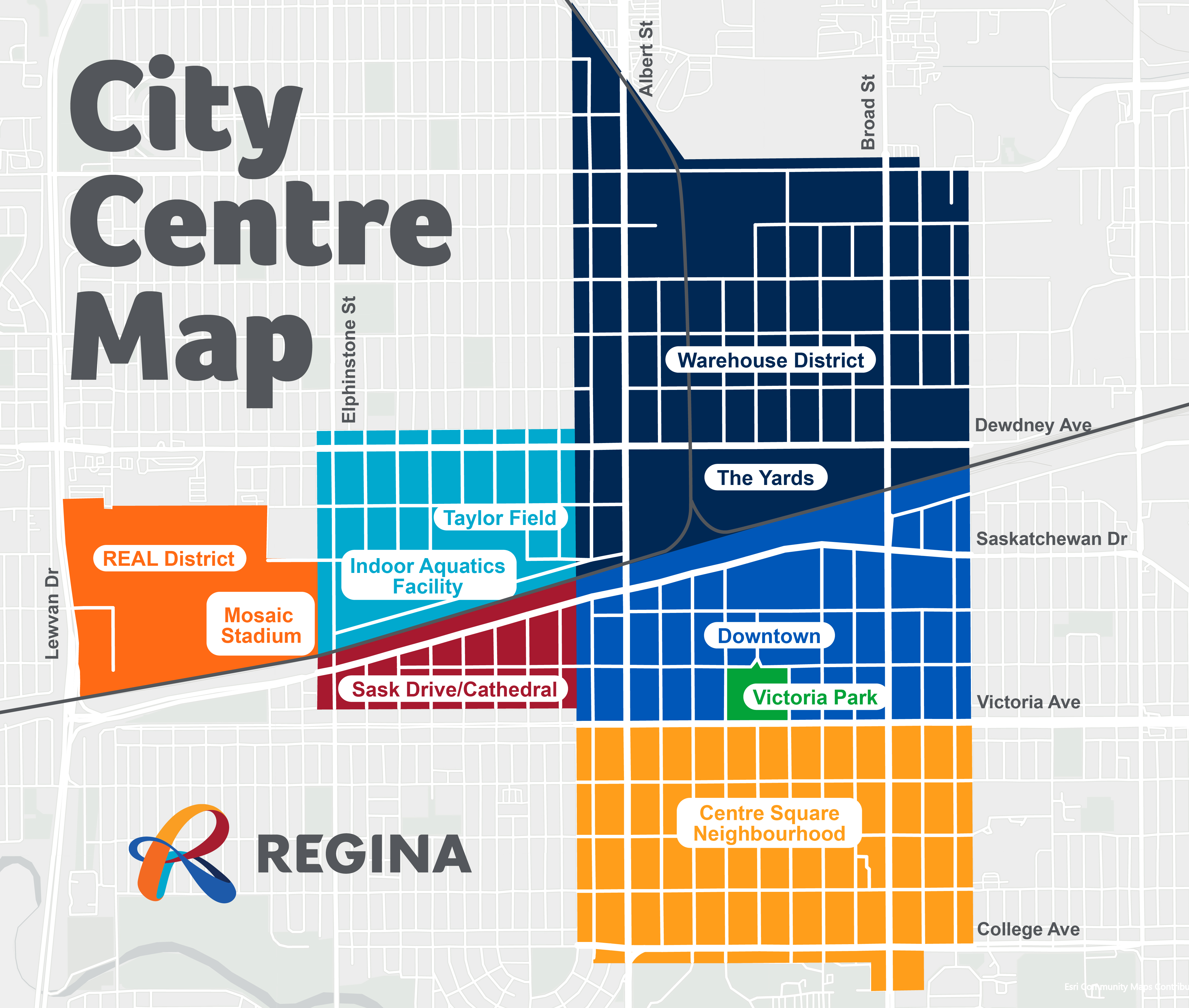 City Centre Map City Centre Map