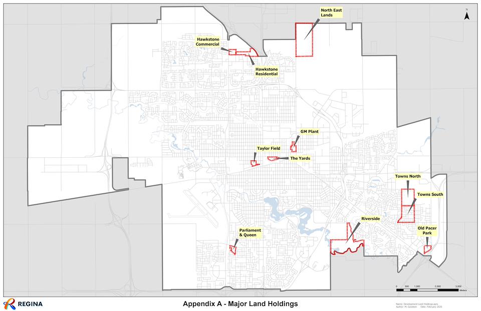 Major City Land Holdings Major City Land Holdings
