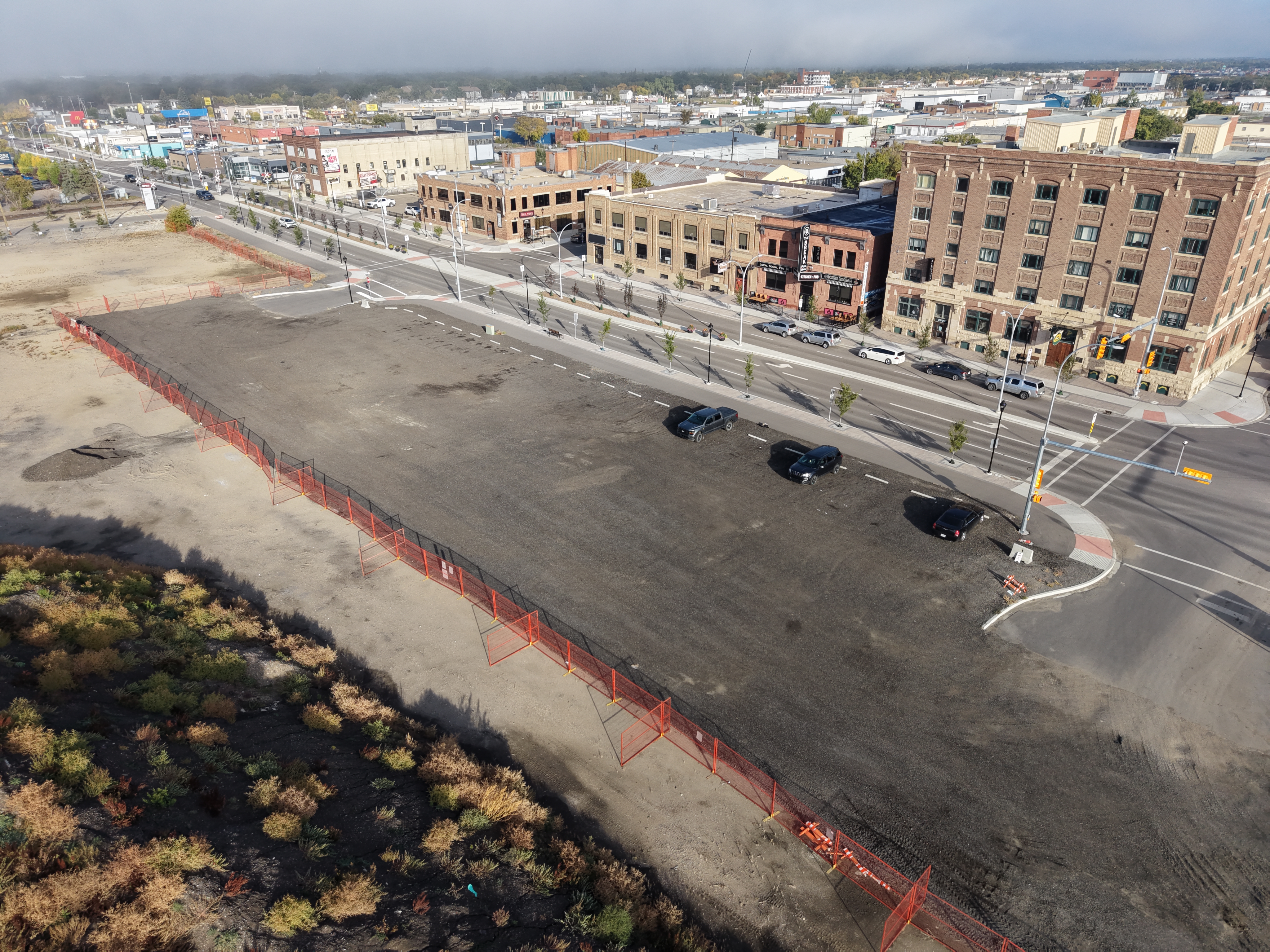 portion of the Yards land site 