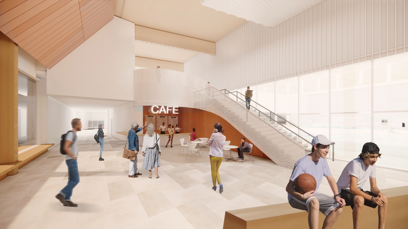 Indoor Aquatic Facility Community Space