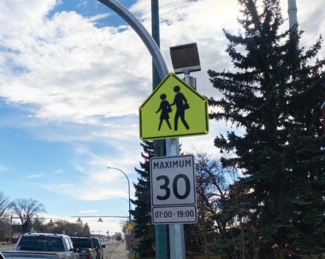 LED Flashing School Zone