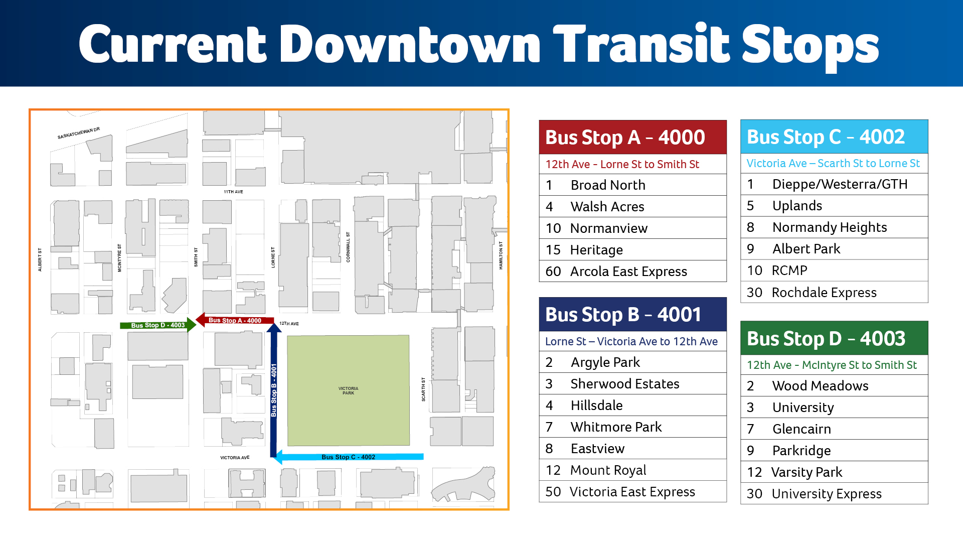 Downtown Winter Transit Stops Downtown Winter Transit Stops